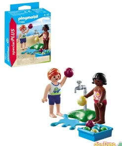 Niños con globos de agua playmobil special plus - 14 pzas.