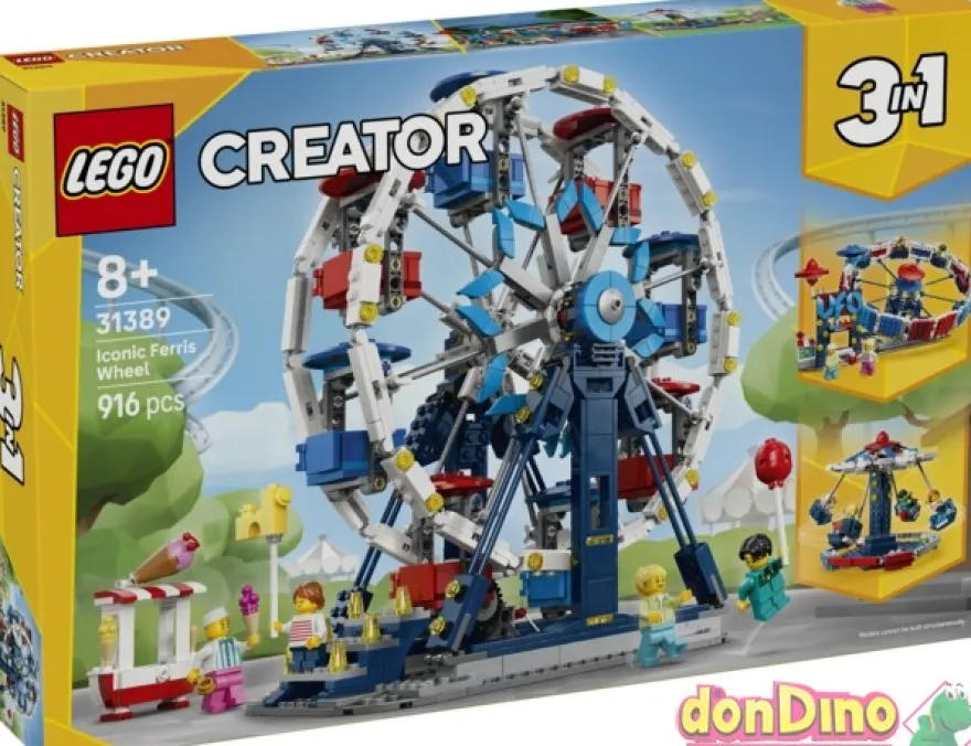 Noria clasica lego creator 3 en 1 916 pzas.