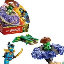 Nya vs spinner monstruo mutante lego ninjago