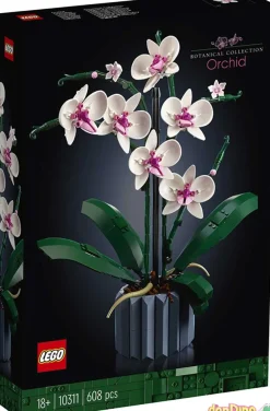 Orquideas lego botanicals 608 pzas.