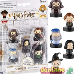 Pack de 5 sellos harry potter