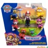 Pack figuras air rescue patr.canina patrulla canina 7 figuras