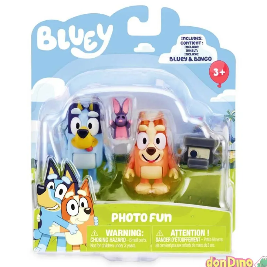 Pack 2 figuras bluey surt. s.2.