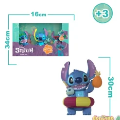 Pack 3 figuras stitch disney