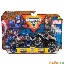 Pack 2 monster jam marvel 1:64 surt serie 3