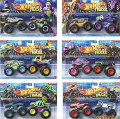 Pack 2 monster trucks hot wheels