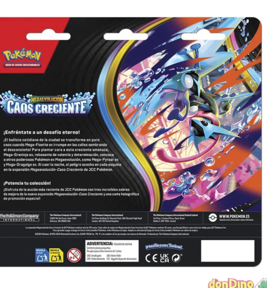 Pack 3 sobres pokemon