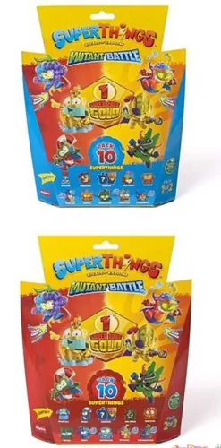 Pack 10 superthings mutant battle surtidos