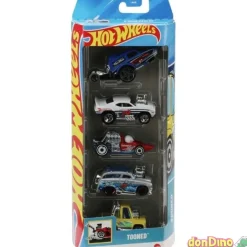 Pack 5 vehiculos hot wheels surtidos