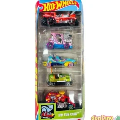 Pack 5 vehiculos hot wheels surtidos