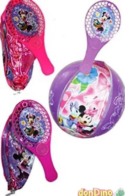 Pala con pelota hinchable minnie