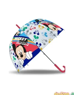 Paraguas burbuja mickey mouse 45 cm