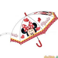 Paraguas minnie transparente autom. 48,5 cm. - automatico