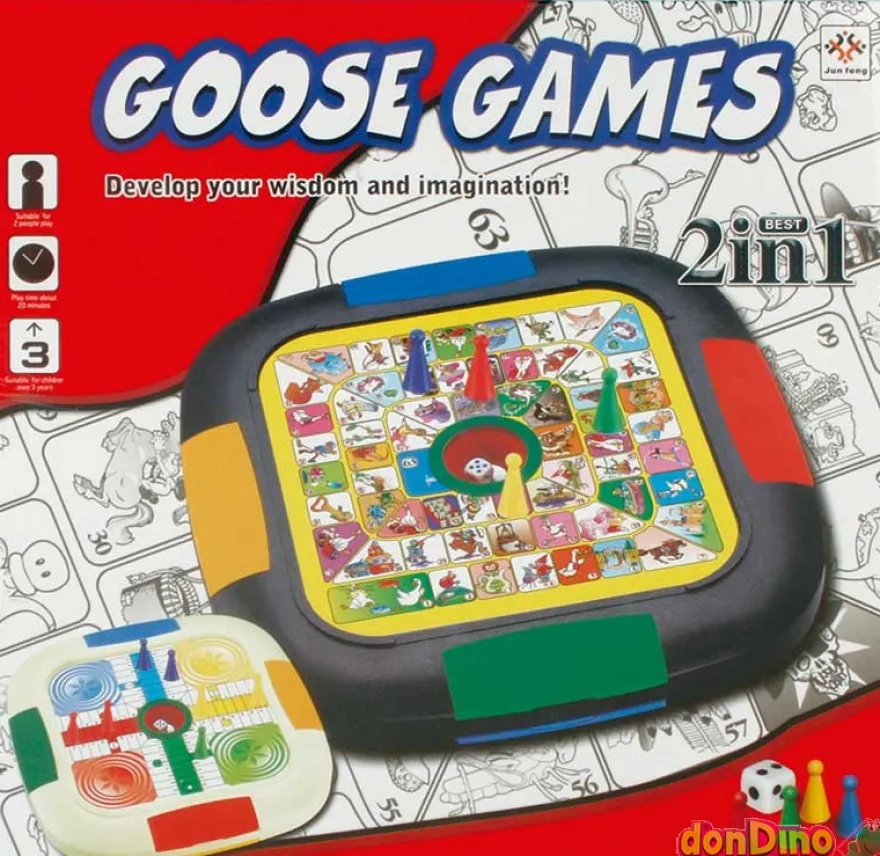 Parchis/oca 2 en 1 automatico