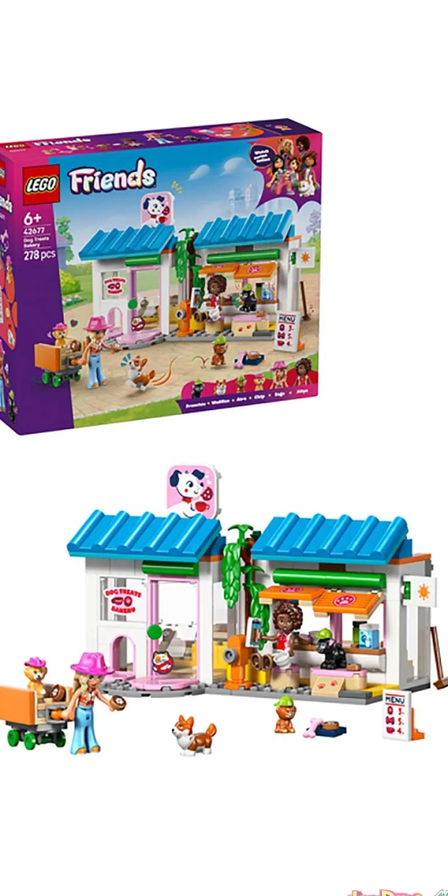 Pastelería de Dulces Caninos Lego Friends 278 pzas.