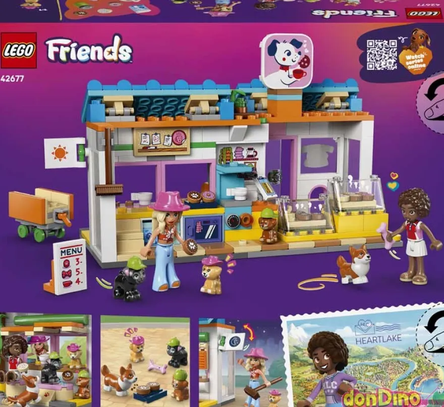 Pastelería de Dulces Caninos Lego Friends 278 pzas.