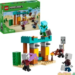 Patrulla desierto lego minecraft 105 pzas.