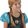 Peluca infantil anna frozen