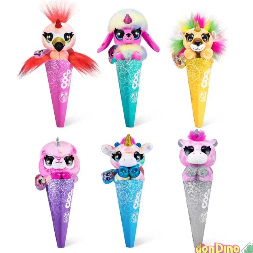 Peluche coco surprise fantasy incluye 1 figura sorpresa