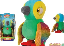 Peluche musical interactivo lorito pepe la granja de zenón