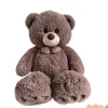 Peluche Oso Marrón con Lazo 80 cm.