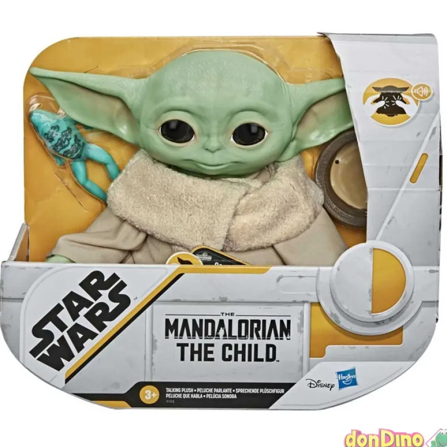Peluche parlante baby yoda star war the mandalorian. star wars