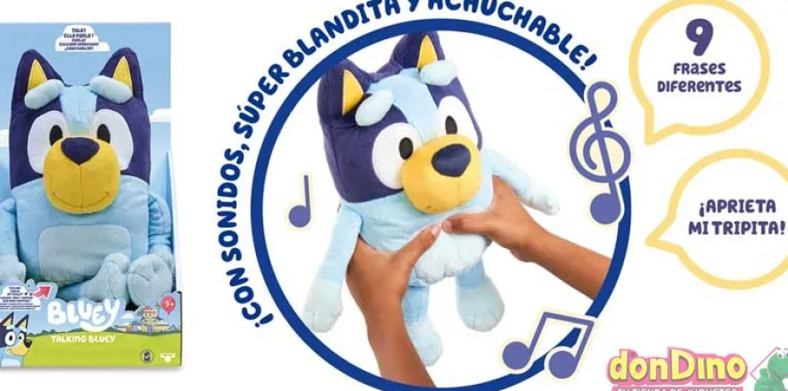 Peluche parlante! bluey