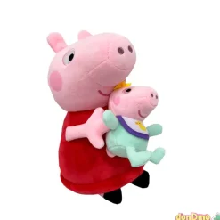 Peluche peppa pig & evie 25 cm.