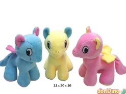 Peluche pony c/alas 20 cm. surtidos