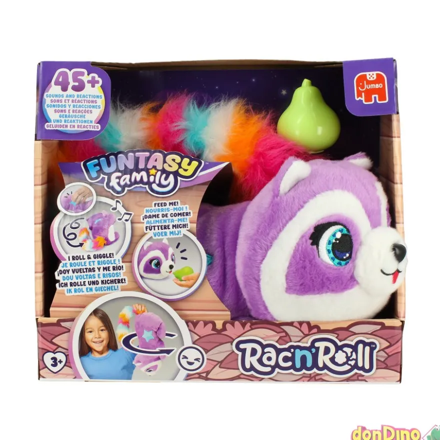 Peluche rac'n'roll fantasy family 45 sonidos y reacciones