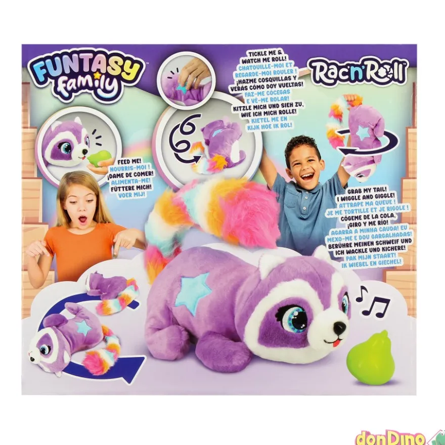 Peluche rac'n'roll fantasy family 45 sonidos y reacciones