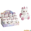Peluche unicornio 19 cm.