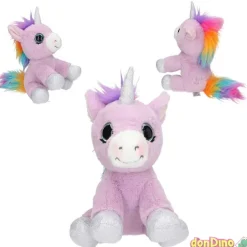 Peluche unicornio lila 21 cm. ylvi