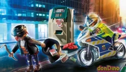 Persecucion moto policia playmobil city action - 32 pzas.