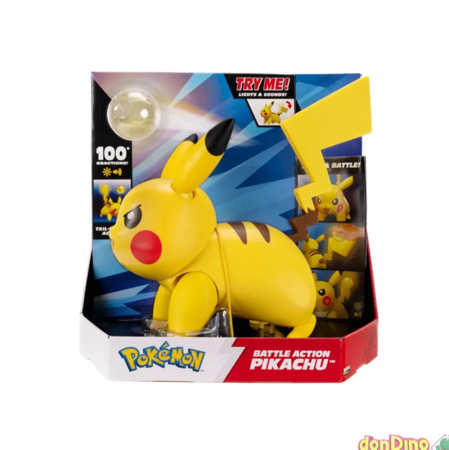 Pikachu Battle Action Pokémon Luz y Sonido
