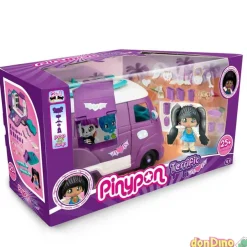 Pinypon terrific van +25 accesorios - 2 en 1 - glow in the dark