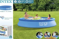 Piscina champiñon 305x61cm. 3077 l. altura 46 cm.