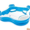 Piscina familiar swim 229x229x66 cm c/asientos y portavasos - hinchable
