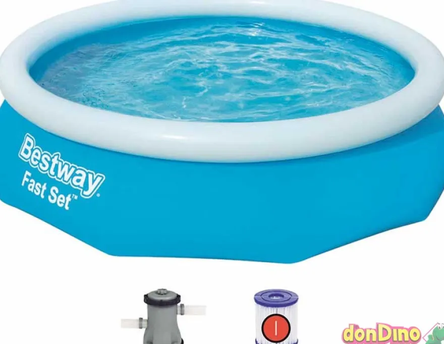 Piscina fast set 305x76 cm. con bomba de filtro 220-240 v.