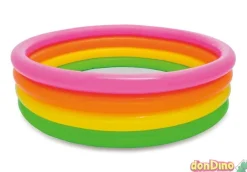 Piscina hinchable 4 aros 168x46 cm. capacidad: 780l.