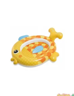 Piscina infantil pez 140x124x34cm