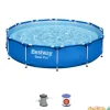 Piscina steel pro 366x76 cm. 6473 l bomba de filtro i 220-240 v.
