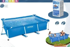 Piscina tubo rectang.220x150x60 cm.