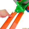 Pista dragon demolition hot wheels monster trucks - sharks vs dinos - 2 vehiculos