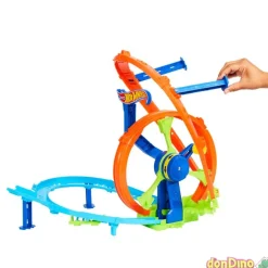 Pista loop rotante hot wheels stunt tracks - c/1 coche