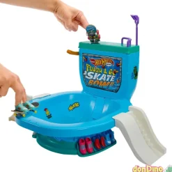 Pista patinaje accion en cadena wc hot wheels skate