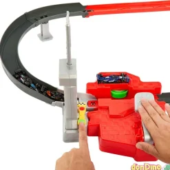 Pista super sprint f1 hot wheels racing formula 1 - c/3 coches