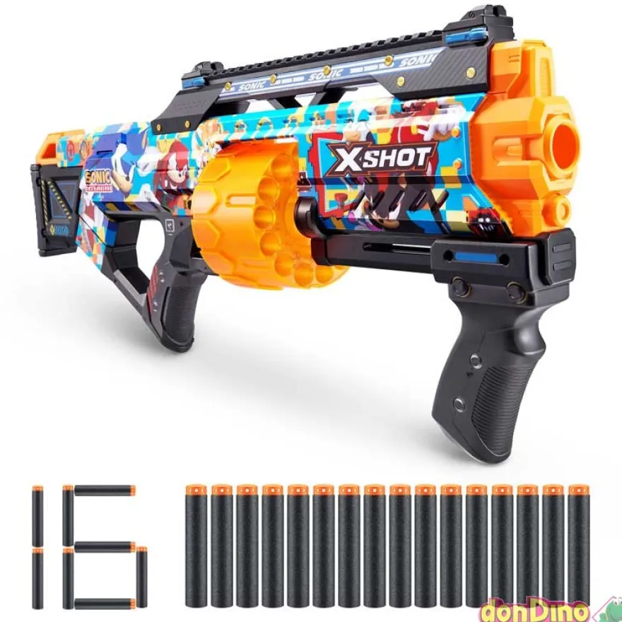 Pistola last stand sonic 16 dardos hyper spike