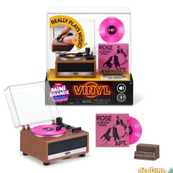 Playset mini brands vinyl incluye tocadiscos + disco exclusivo