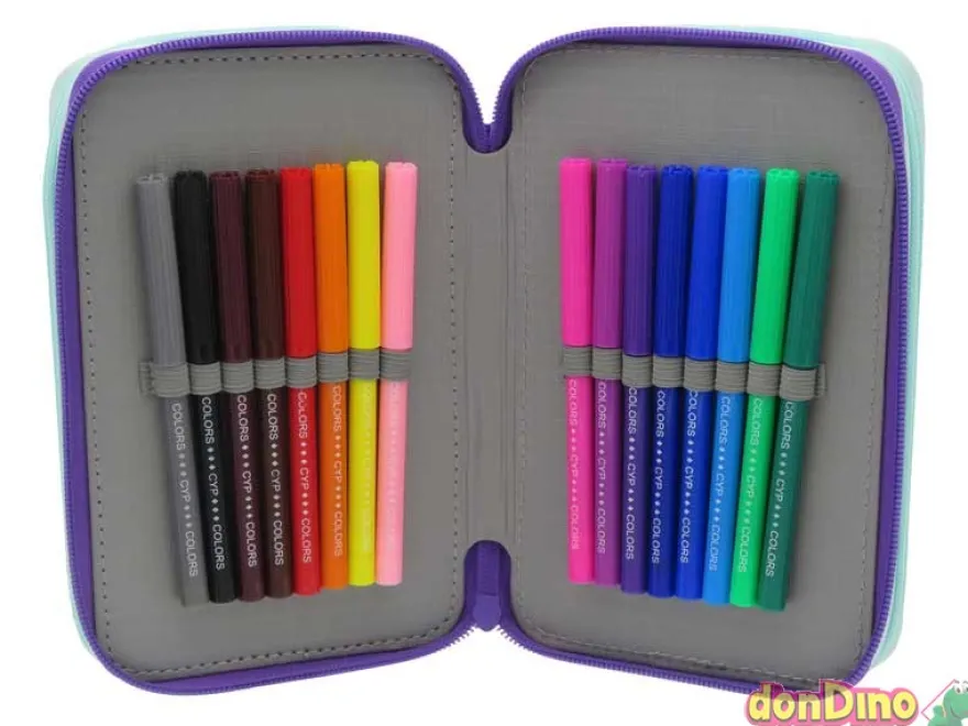 Plumier triple bluey 39 pzas.
